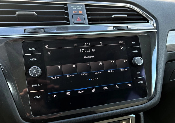 Volkswagen Tiguan Allspace cena 116900 przebieg: 3116, rok produkcji 2021 z Łapy małe 191
